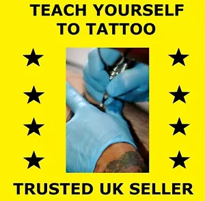 (D105) TEACH YOURSELF TO TATTOO, INSTRUCTIONAL TRAINING DVD - Picture 1 of 1