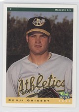 1993 Classic Best Modesto A's Benji Grigsby #1 Rookie RC