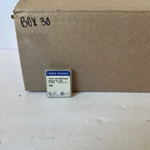 FERRAZ SHAWMUT GGC3 3A 250V NEW BOX OF 5 FUSES - Picture 1 of 1
