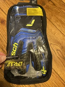 Reusch Attrakt Grip Evolution Finger Support Goalkeeper Gloves Size 8 - Picture 1 of 12