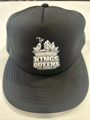 Kings And Queens Of Corbet's Couloir Ski Snowboard Jackson Hole WY Baseball Hat - Image 1 of 4
