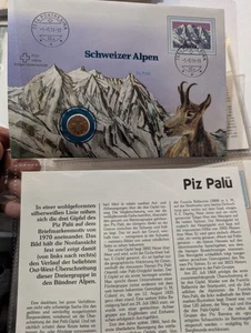 Suisse petit lot lettres numismatiques Alpes suisses - Photo 1/7