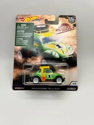 Hot Wheels Desert Rally Volkswagen Baja Bug Car Culture 5/5 Real Riders Foto 1 de 3