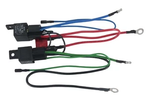WIRING HARNESS CONVERT 3 WIRE TILT TRIM MOTOR FITS TO 2 WIRE 30A FUSE 2 RELAYS - Bild 1 von 2