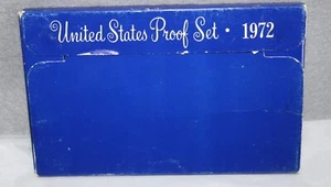 1972 Proof Set U.S. Mint Original Government Packaging OGP - Picture 1 of 4