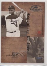 2004 Donruss Classics Legendary Leather /100 Jackie Robinson #LL-41 HOF