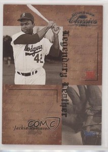 2004 Donruss Classics Legendary Leather /100 Jackie Robinson #LL-41 HOF