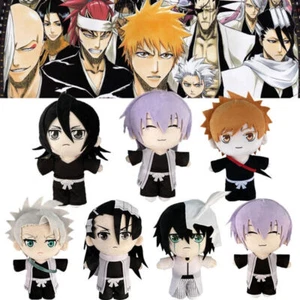 Anime BLEACH Plush ToysKurosaki Ichigo Kuchiki Rukia Cosplay Stuffed Doll - Picture 1 of 32