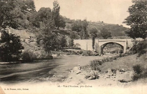 CPA 23 - Vue d'ANZEME, près Guéret (Creuse) - Entrée du Bourg - Imagen 1 de 2