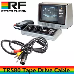 Tandy Radio Shack TRS80 Cassette Drive Cable Set - Data in, Data out and Remote - Bild 1 von 5
