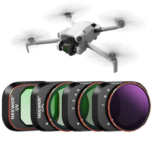 NEEWER 4 Pack Variable ND VND/CPL/UV Filter Set Compatible with DJI Mini 4 Pro - Picture 1 of 7
