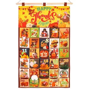 Thanksgiving Advent Calendar(Countdown to Thanksgiving),30 Days Mystery Thank... - Picture 1 of 7