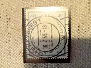 Briefmarke Bund 1955 von Schiller MiNr. 210, gestempelt - Bild 1 von 2