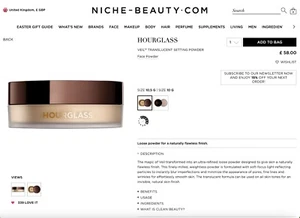 RRP £58 - Full size - Hourglass Veil translucent setting powder 10.5g - BNIB - Picture 1 of 9