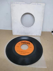 DARRELL BANKS - OPEN THE DOOR TO YOUR HEART / SOMEBODY (SOMEWHERE) - SOUL 45 - Picture 1 of 6