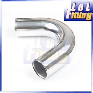 US STOCK 3" OD 135 Grados Aluminio Turbo Intercooler Mandril Curvado Tubo L=600MM - Imagen 1 de 7