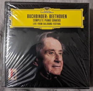 NEU SIGNIERT Buchbinder Beethoven Klaviersonaten Komplett Complete Salzburg 9CDs - Bild 1 von 5