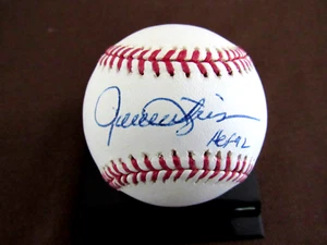 ROLLIE FINGERS HOF 92 OAKLAND A'S PADRES BREWERS SIGNED AUTO OML BASEBALL JSA - Picture 1 of 3