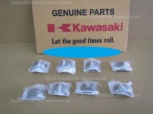 KAWASAKI VOYAGER XII ZG1200 1986-2003 BUSHING SET CON ROD BLUE X8pc  92028-1394 - Picture 1 of 10