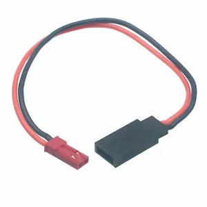 2PCS JST Male To JR Futaba Servo Female Connector Adapter Cable For RC Battery - Picture 1 of 1