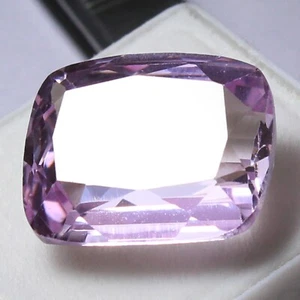 Piedra preciosa sin calentar corte cojín morganita rosa natural de 22,25 quilates certificada 18x14 mm - Imagen 1 de 6