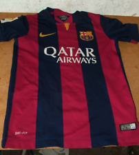 Boys 2014 / 15 Nike Barcelona  Home Football Shirt 8-10 yrs 30inch Chest