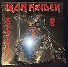 Iron Maiden - Senjutsu - Silber & Schwarz Marmor Farbiges Vinyl Neu Versiegelt 3 LP
