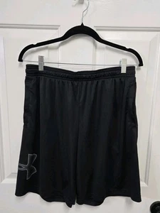 Pantalones Cortos Under Armour Adultos Grandes Negros Gris Exterior Ligeros Gimnasio Para Hombres - Imagen 1 de 3