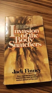 Invasion of the Body Snatchers by Jack Finney Horror Movie Tie-In 1979 Paperback - Picture 1 of 6