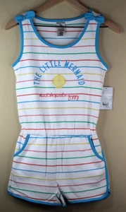 Disney Store The Little Mermaid Girls Romper Swimsuit Cover Up Size 9/10 - Picture 1 of 6