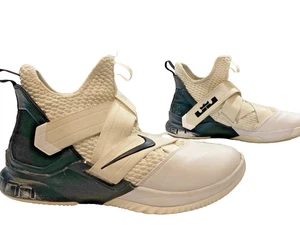Nike Lebron James Soldier AT3872-101 White Basketball Sneakers Size 10 - Picture 1 of 8
