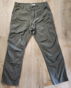 Carhartt Double Knee Rugged Flex Relax Fit Arbeitshose 34x30 BN2802-M grün - Bild 1 von 15