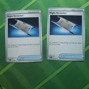 Night Stretcher 061/064 Shrouded Fable Pokémon regular casi nuevo (lote de 2) - Imagen 1 de 2