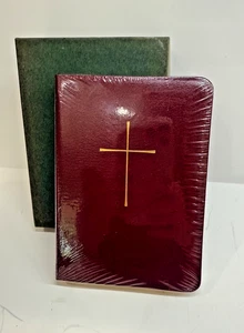 Book of Common Prayer Brown Genuine Bonded Leather 6 1/2 x 4 1/2 NEW - Picture 1 of 12
