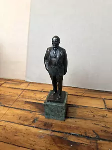 Vintage Vladimir Lenin Statue Figure Soviet Union USSR 9" Size Signed 1967 - Picture 1 of 18