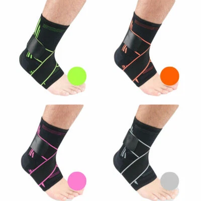 Sports Ankle Brace Bandage pressurized Support Football Climbing Foot Protection - Image 1 of 4