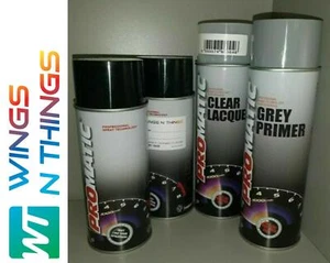 AEROSOL SPRAY PAINT 400ml FOR FERRARI NERO DAYTONA-MET 910 1997-21 3 STAGE - Picture 1 of 4