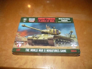 RARE! "FLAMES OF WAR : M26 PERSHING PLATOON" neuf, mais pas sous plastique - Picture 1 of 2