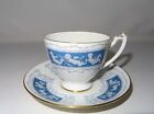 Coalport - "Revelry" pattern, England Matching Cup and Saucer, 1950's