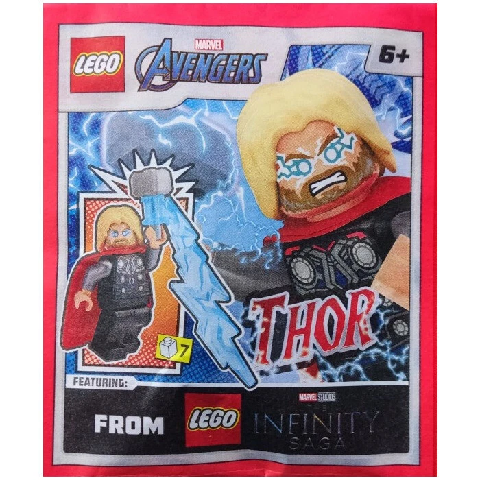 LEGO Marvel Avengers Thor Bolsa de Papel 242403 (SELLADA) Foto 1 de 1
