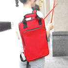 Drum Stick Bag Thickened Cotton Multi Function Storage Red Double Strap Bag WYD