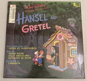 WALT DISNEY'S HANSEL & GRETEL RECORD ALBUM  DISNEYLAND 1253 Vinyl LP  R35 M NOS - Picture 1 of 4