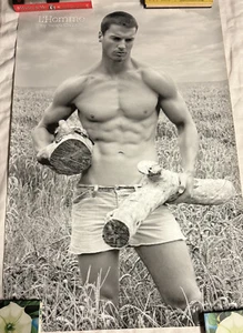 L’Home By Tanya Chalker Shirtless Male Model Gary Int Poster 22.5x34 - Picture 1 of 1