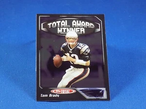 2004 Topps " Total Award Winners" Tom Brady y "Ring of Honor" Tom Brady Lote B - Imagen 1 de 4