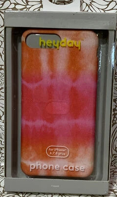 📀 Heyday Funda Apple iPhone 6,7,8 PLUS - Tie Dye Rosa/Naranja Foto 1 de 2