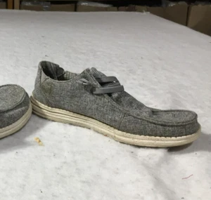 Sketchers Slip-On Shoes Womens 7.5 Gray Relaxed Fit Comfort - Picture 1 of 8