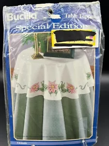 Bucilla Special Edition “Clematis” Table topper #64246 New Old Stock - Picture 1 of 2
