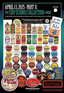 LE Poster Beer Cans Signs Trays Bottles Illuminated Signs Pre-prohibition RARE - Picture 1 of 1