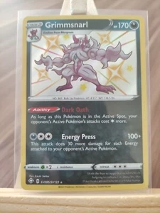 Grimmsnarl SV085/SV122 Shining Fates ultra seltene glänzende Tresor Pokémonkarte * Neu - Bild 1 von 12