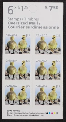 CANADA 2011 #2431a BK442, $1.25 Baby Canada Goose booklet Mint NH - Image 1 of 2